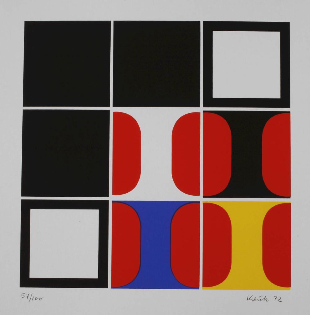 Heinz Kreutz comparable auction result: heinz kreutz geometrische komposition