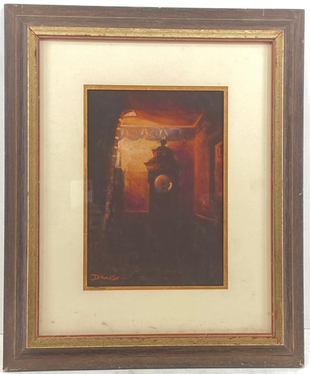 doug dawson ten past eleven pastel on panel · Bradford's · 2021-02-21 Doug Dawson comparable auction result: doug dawson ten past eleven pastel on panel