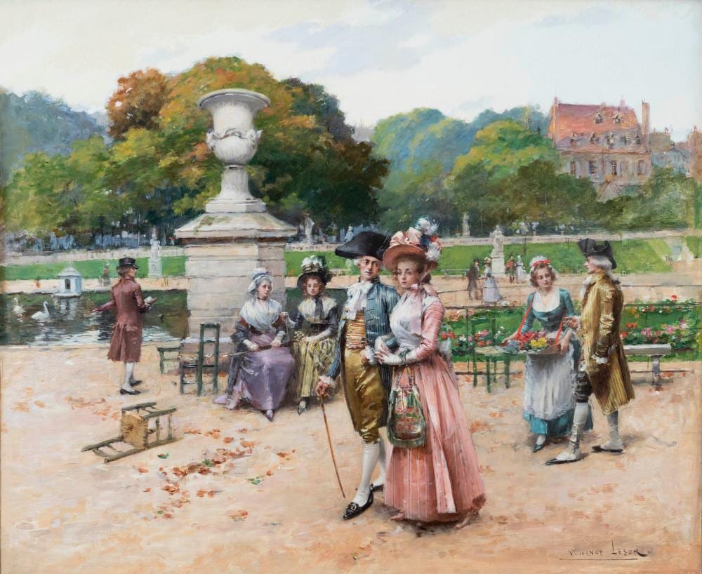 Henri Victor Lesur comparable auction result: henri victor lesur 1863 1900