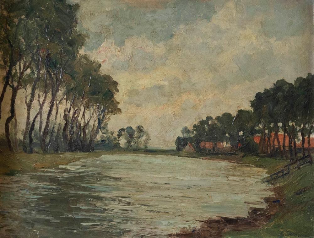 Leon Delderenne comparable auction result: leon delderenne 1864 1921