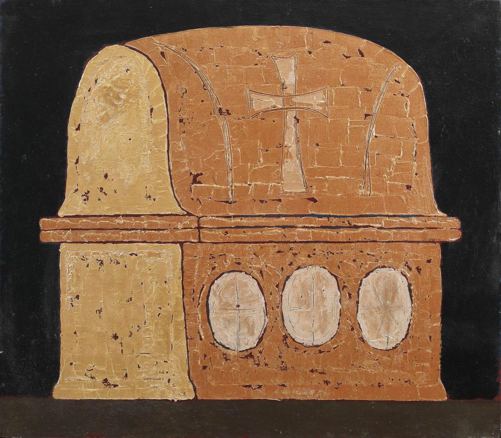 Marin Gherasim comparable auction result: marin gherasim reliquary