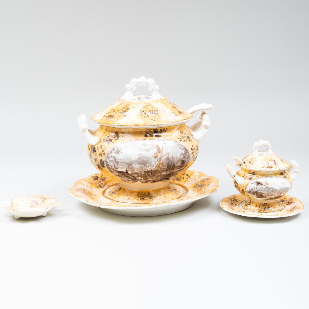 Enoch Wood comparable auction result: enoch wood and sons transfer printed wares in the mainz pattern