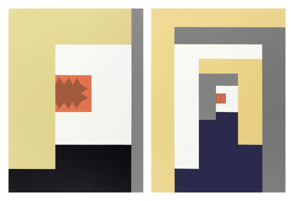 Ernst Caramelle comparable auction result: ernst caramelle born 1952 untitled 2 works