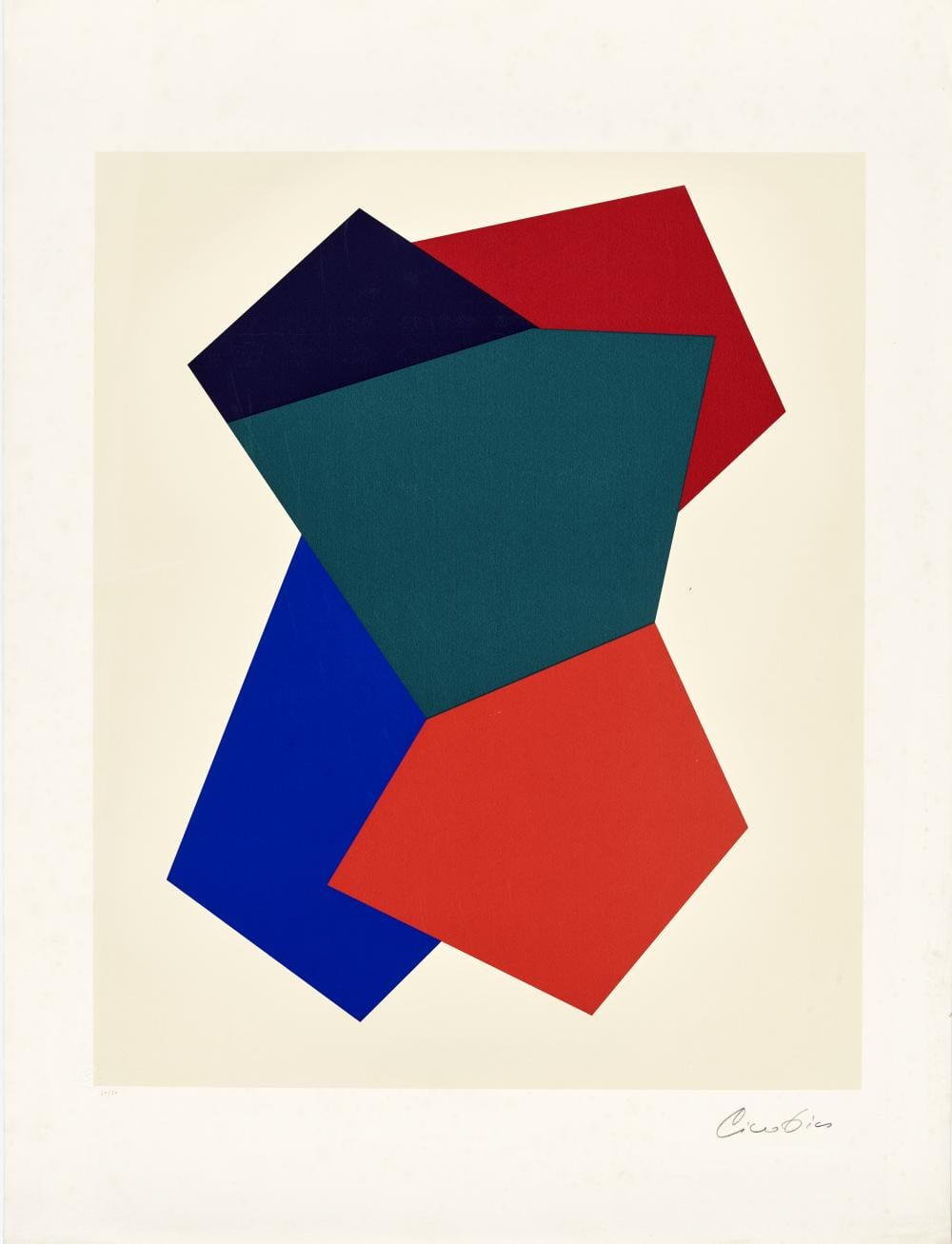 Cícero Dias comparable auction result: c cero dias 1907 2003 untitled