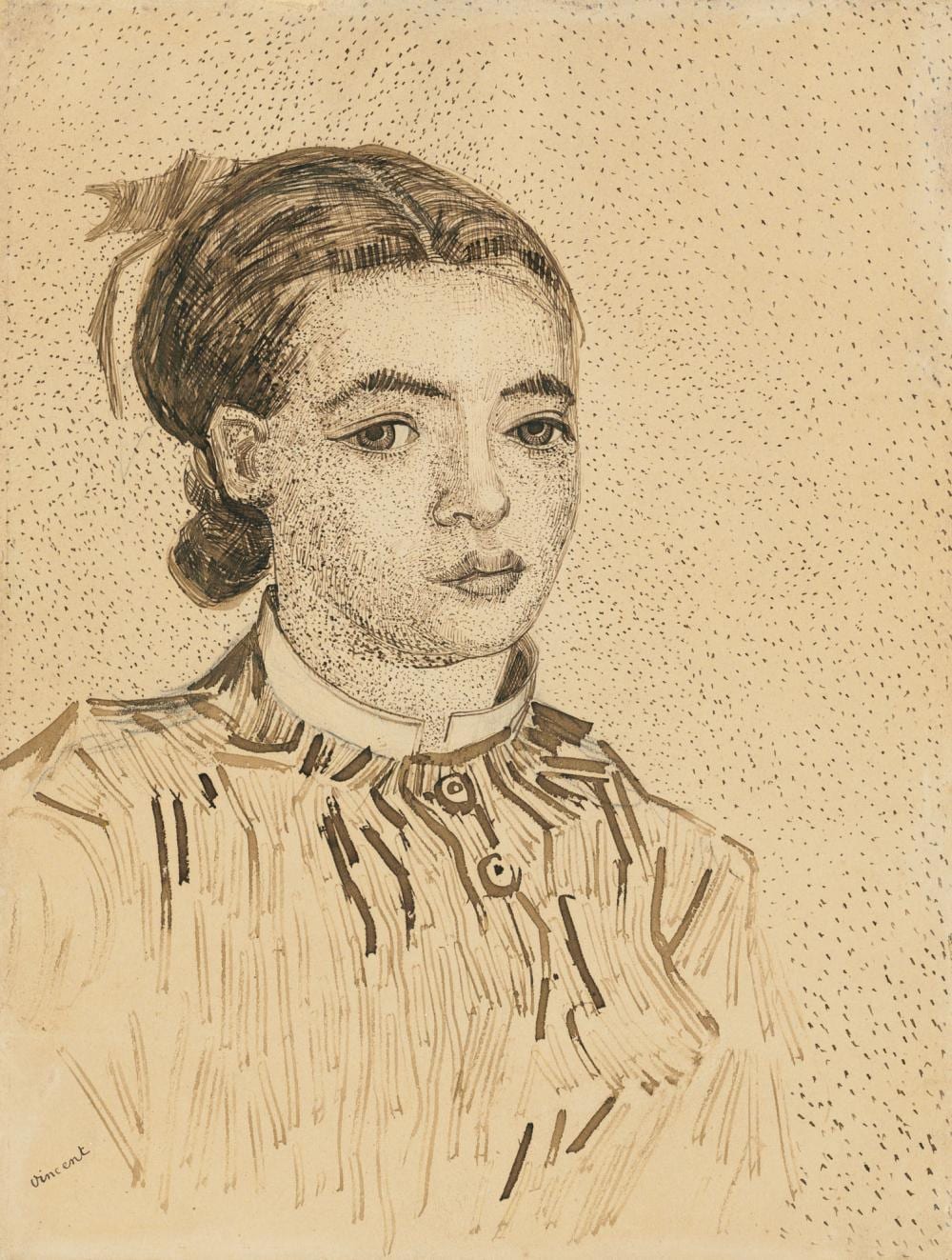 Vincent van Gogh (1853-1890) - La Mousmé comparable sale