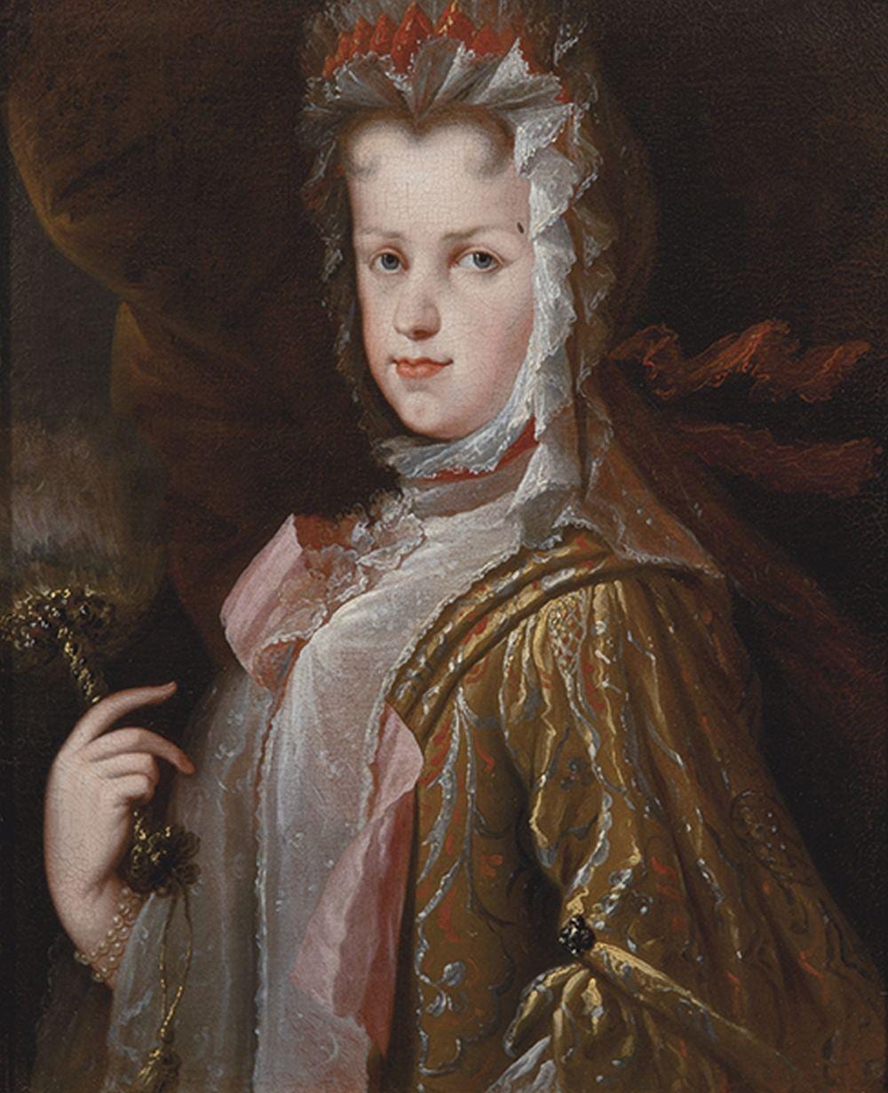 Miguel Jacinto Menéndez comparable auction result: miguel jacinto mel ndez portrait of queen maria luisa gabriela of savoy