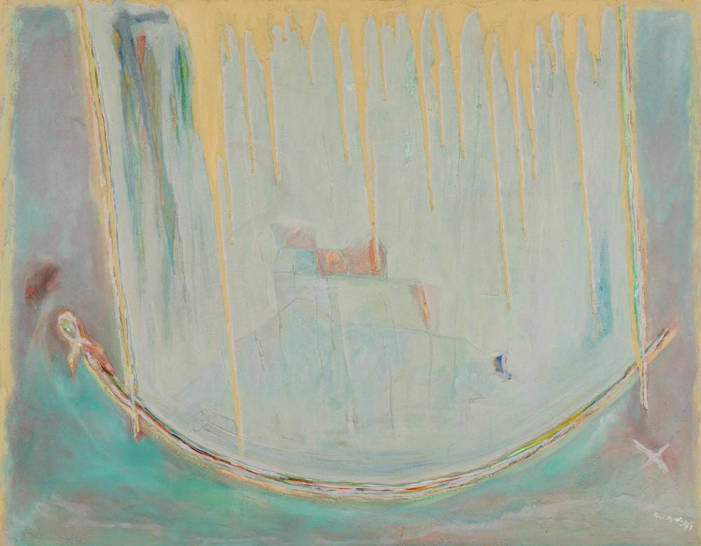 Rui Aguiar comparable auction result: rui aguiar acr lico sobre tela 113 5 x 146 cm