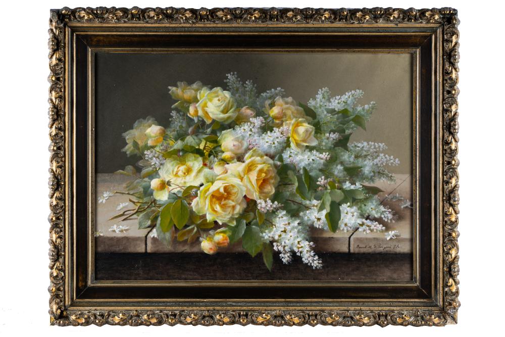 Raoul de Longpre comparable auction result: raoul de longpre 1843 or 59 1911 floral still life