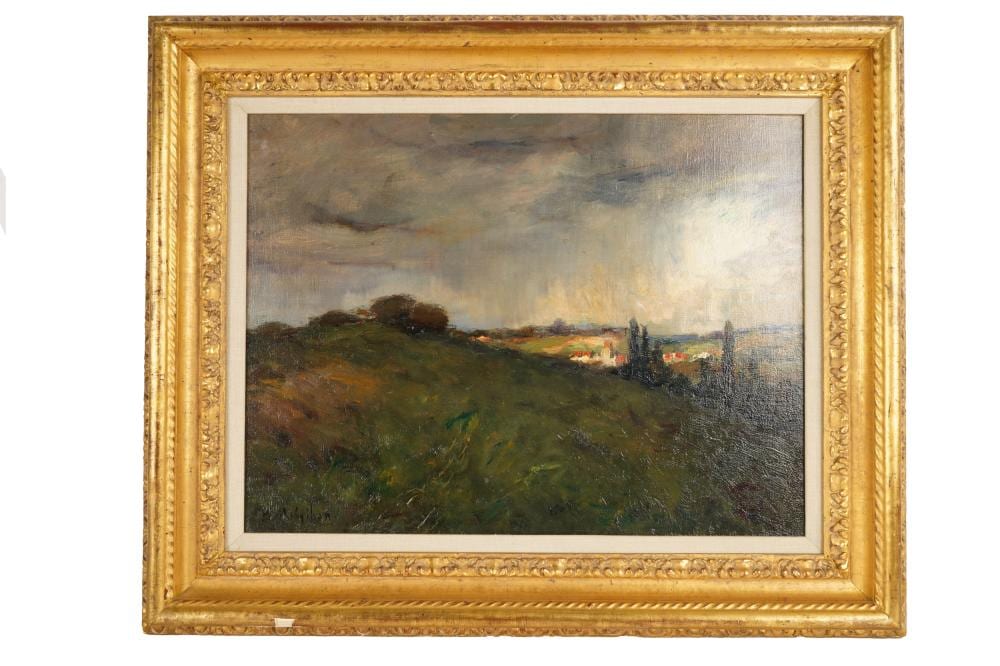 Clarence Montfort Gihon comparable auction result: clarence montfort gihon 1871 1929 approaching storm