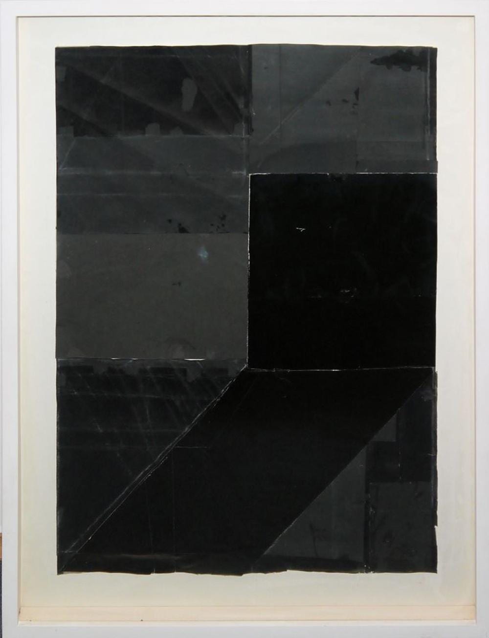 Fritz Klemm comparable auction result: fritz klemm wall collage from 1981 framed