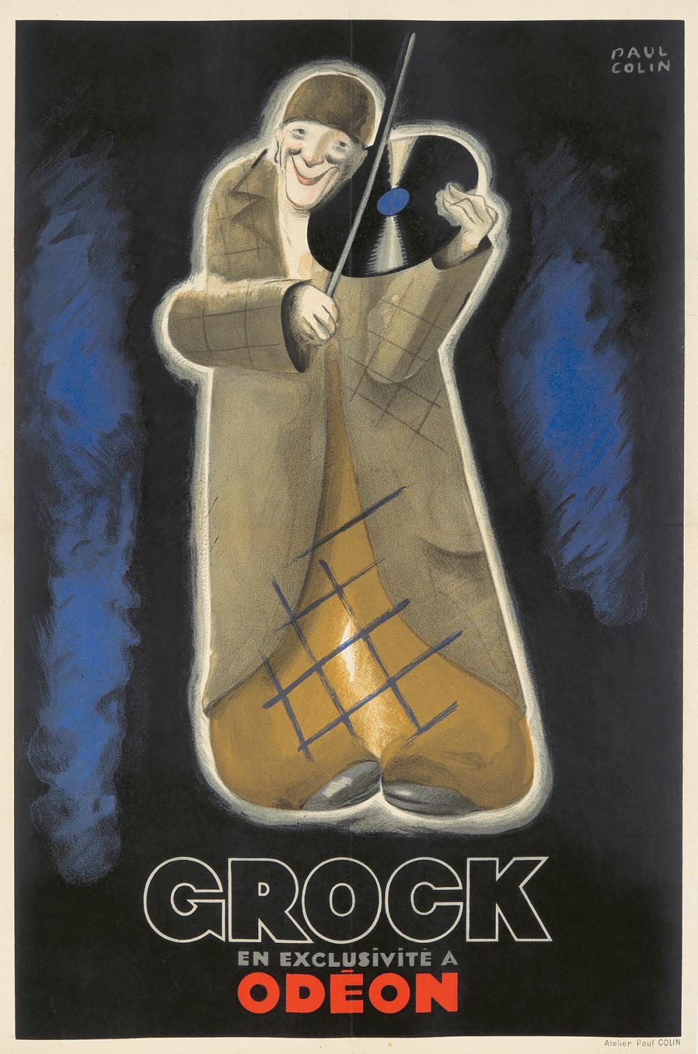 Paul (1892) Colin comparable auction result: grock 1928