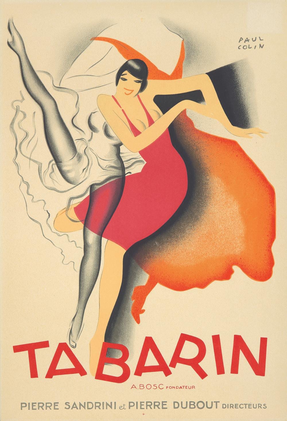 Paul (1892) Colin comparable auction result: tabarin 1928
