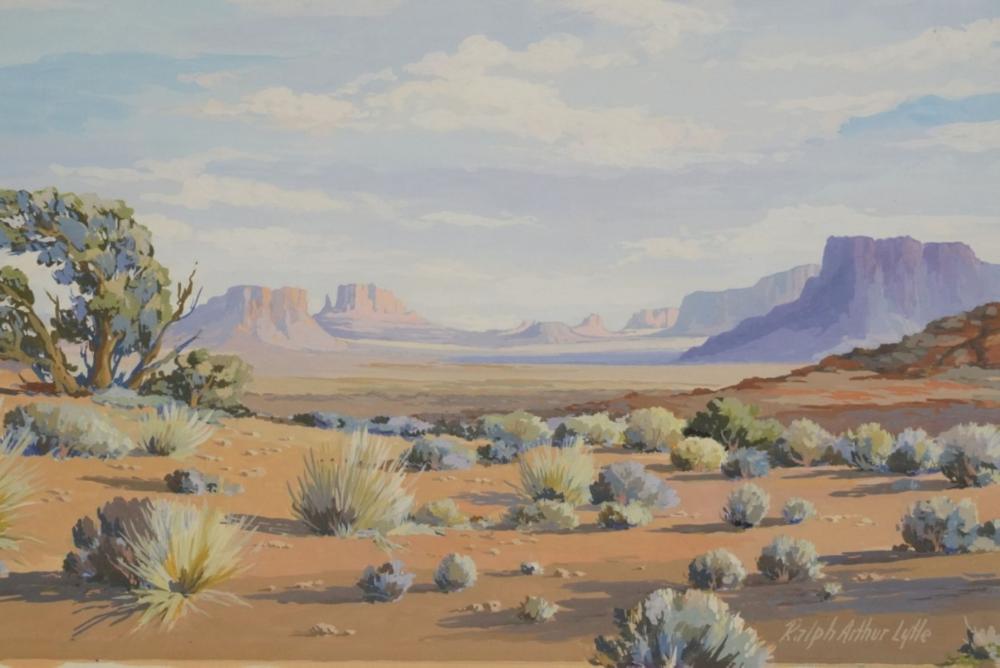 Ralph Arthur Lytle comparable auction result: ralph arthur lytle 1882 1959 gouache on paper