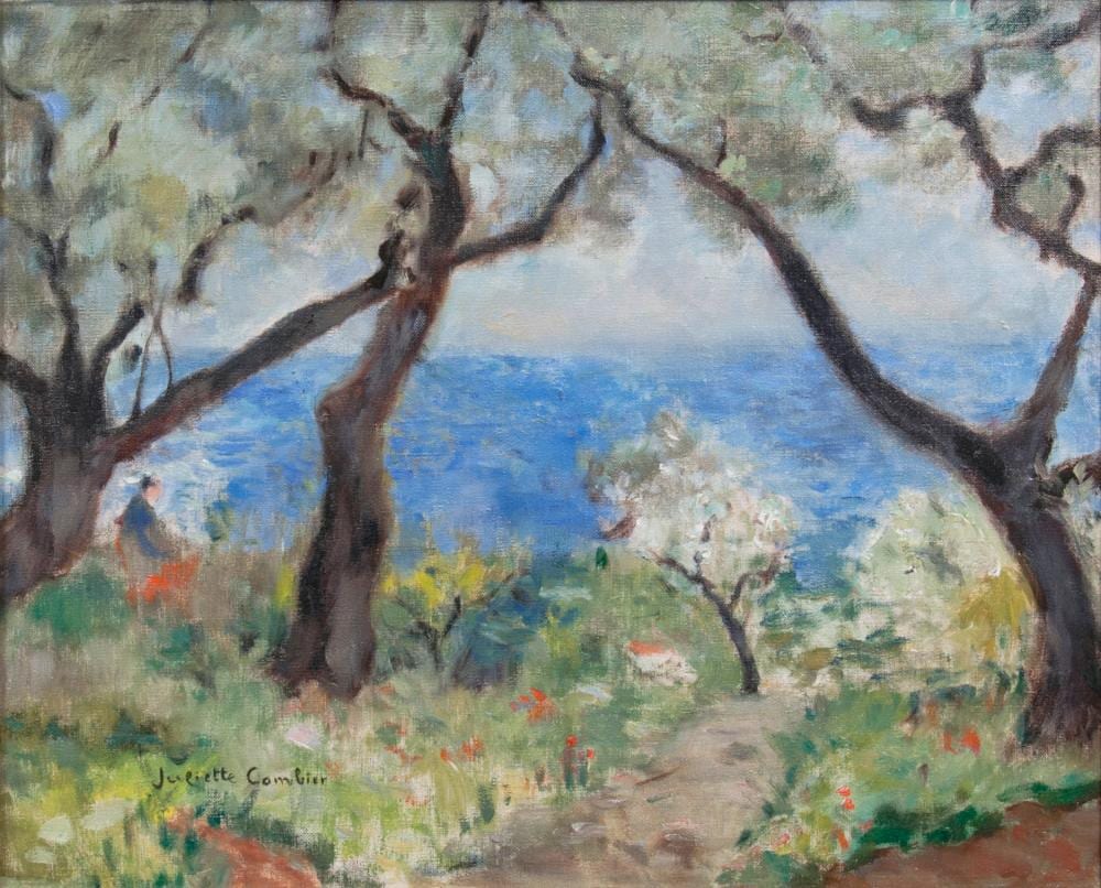Juliette Cambier comparable auction result: juliette cambier st gilles 1879 ixelles 1963 at the coast of south france