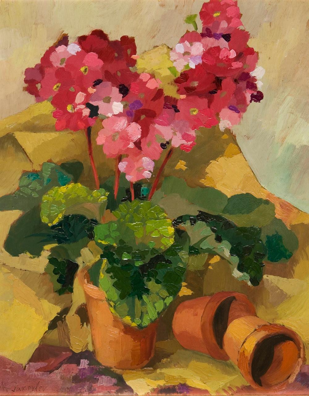 Michail Nikolaevic Jakovlev comparable auction result: blumenstilleben