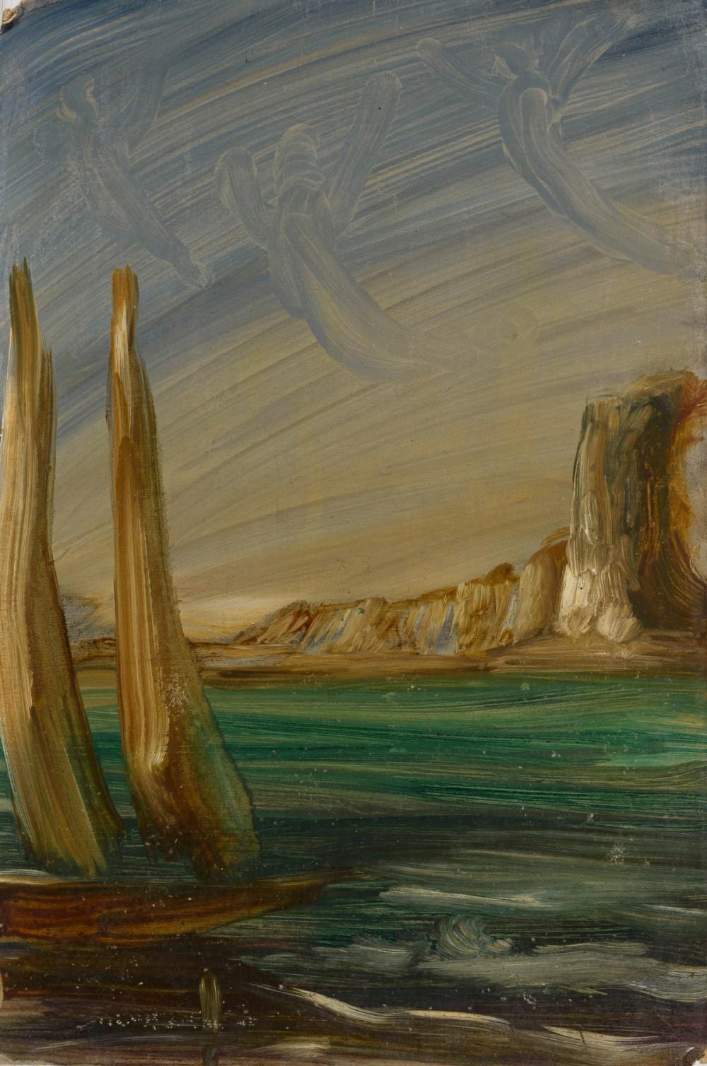 Heinrich Nüßlein comparable auction result: segler vor der k ste