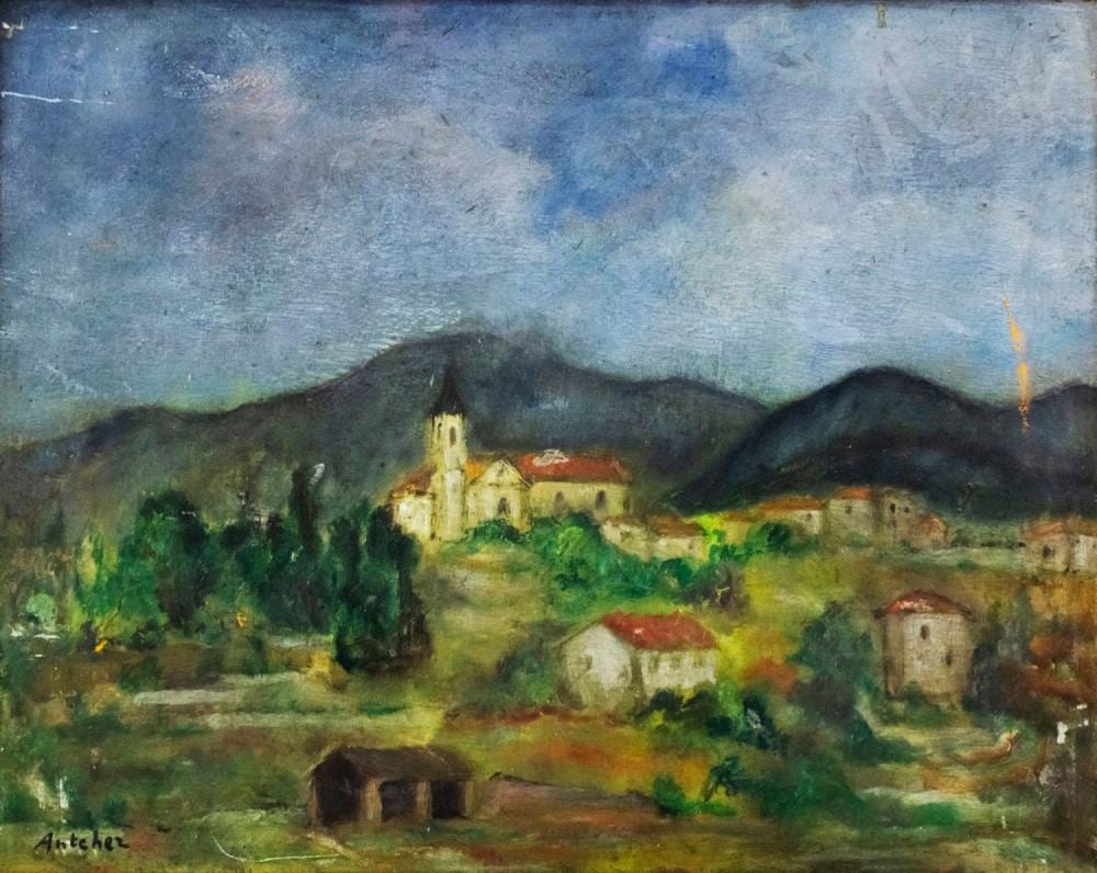 isaac antcher 1899 1992 landscape oil on canvas · Pasarel · 2021-02-23 Isaac Antcher comparable auction result: isaac antcher 1899 1992 landscape oil on canvas