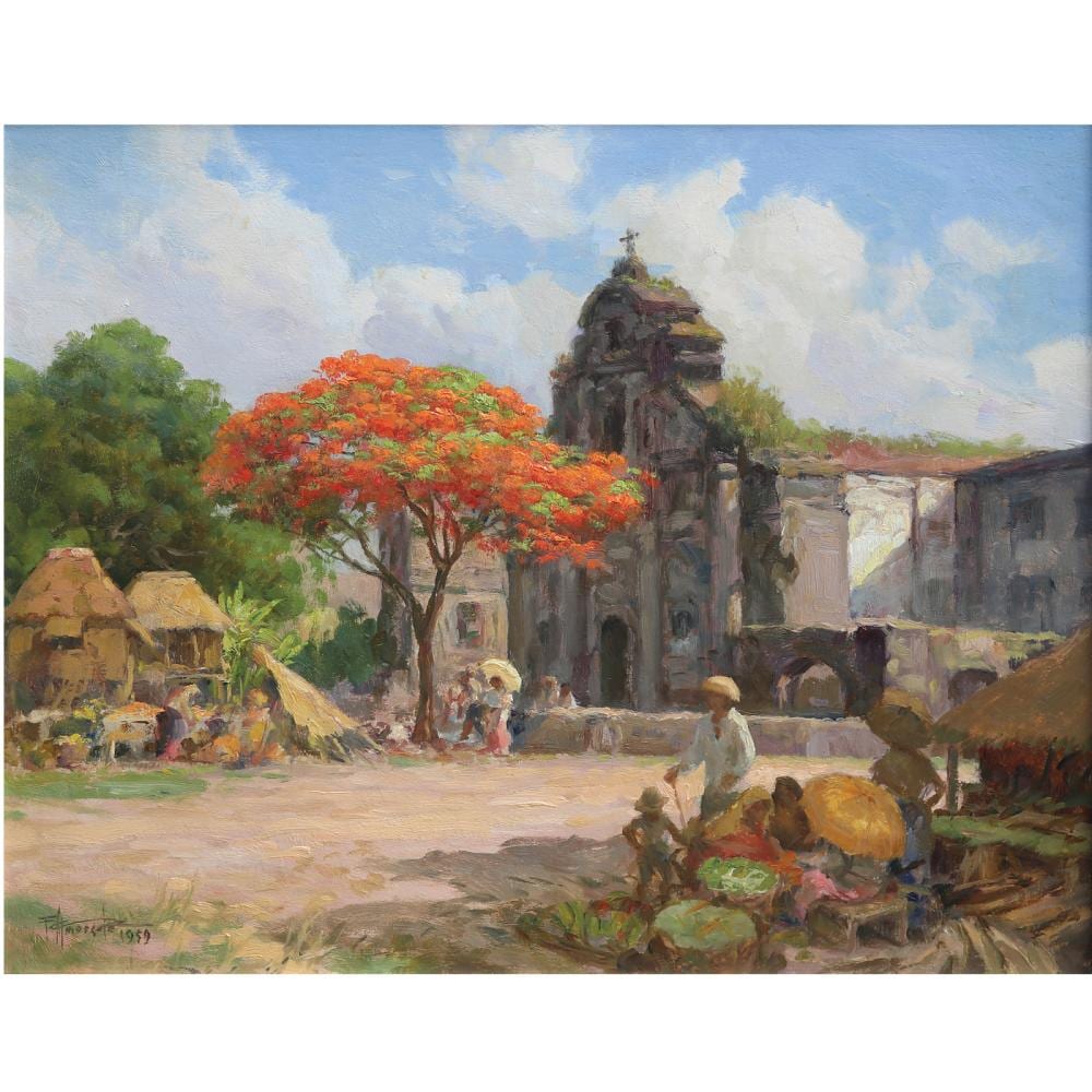 Fernando Amorsolo (1892 - 1972) - Flame Tree comparable sale