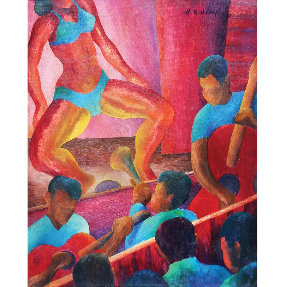 Hernando R. Ocampo (1911 - 1978) - Side Show comparable sale