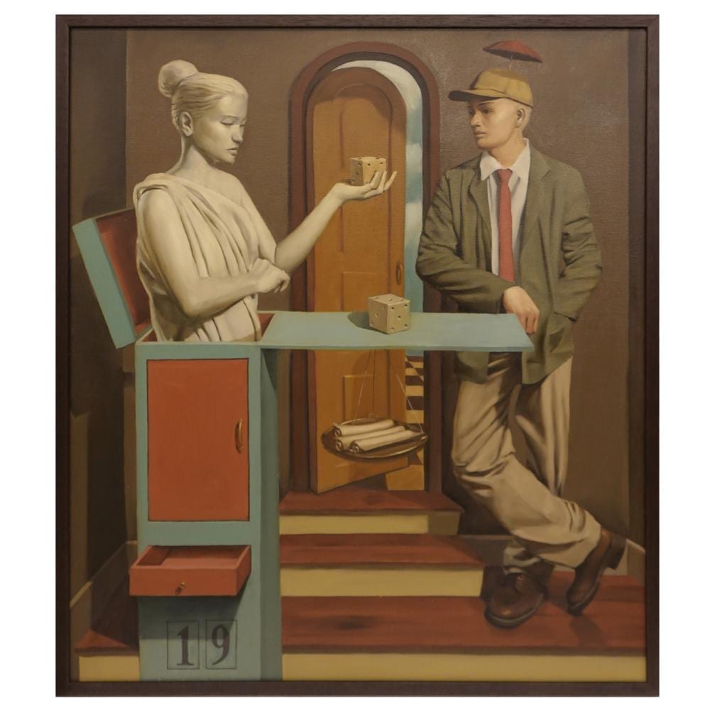 Jose John Santos III (b. 1970) - The Game comparable sale