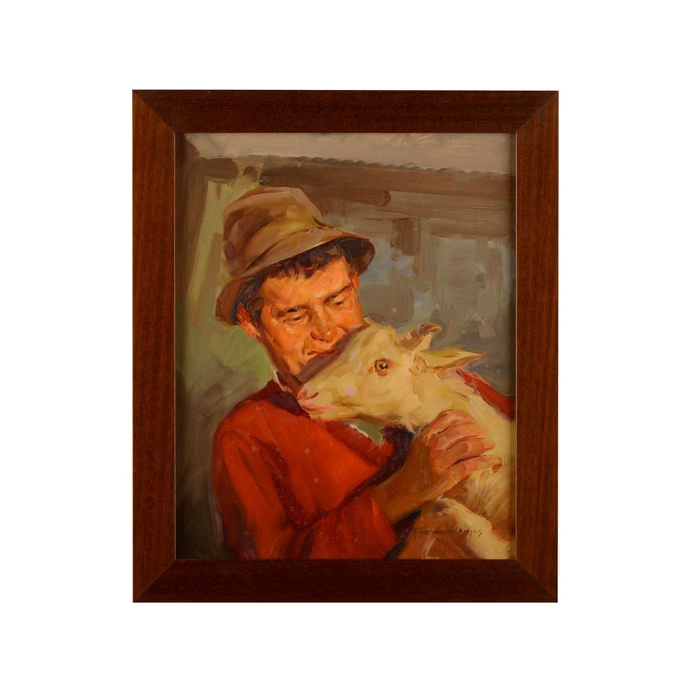 Fortunato Anjos comparable auction result: fortunato anjos leo sobre platex 41 x 33 cm