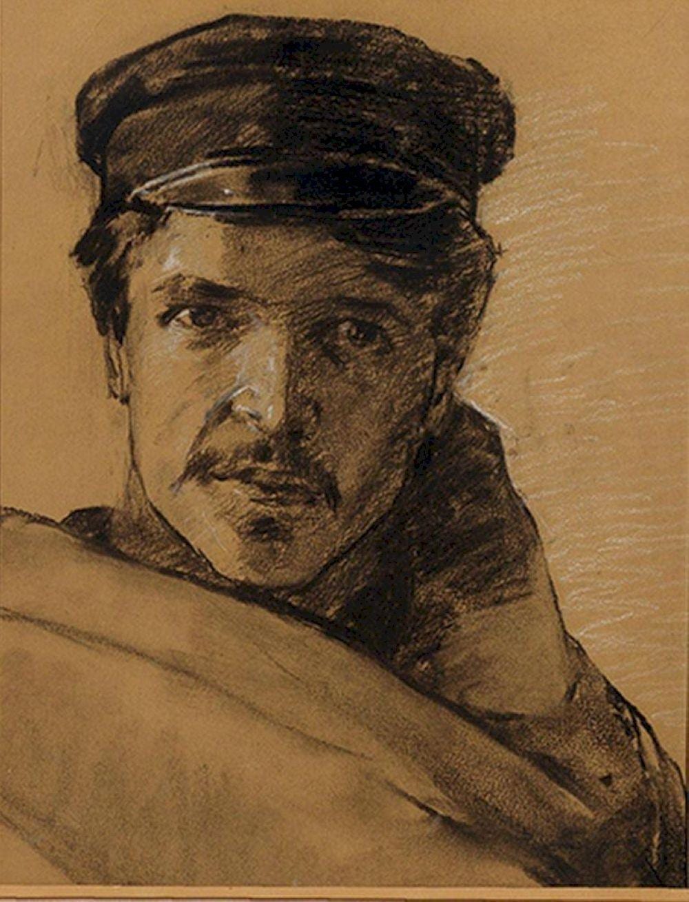 Jakob Koganowsky comparable auction result: jakob koganowsky 1874 1926 self portrait