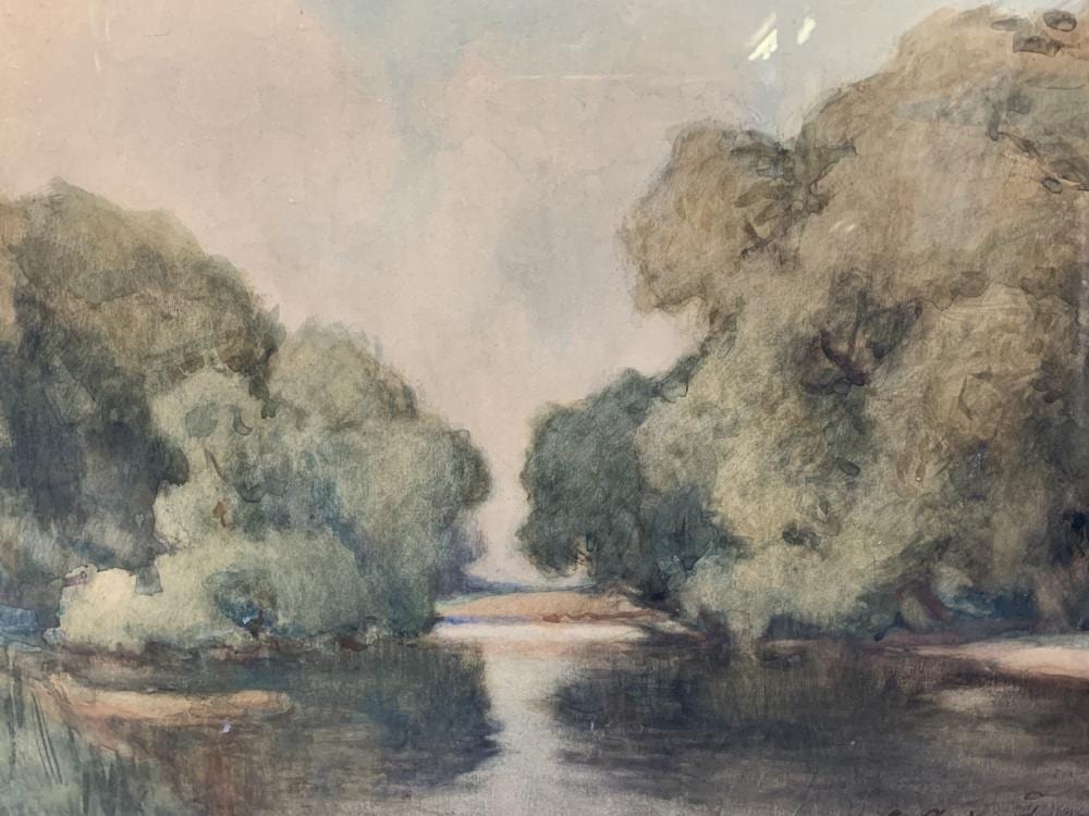 Georges Chavignaud comparable auction result: georges chavignaud canada 1865 1944 landscape watercolor
