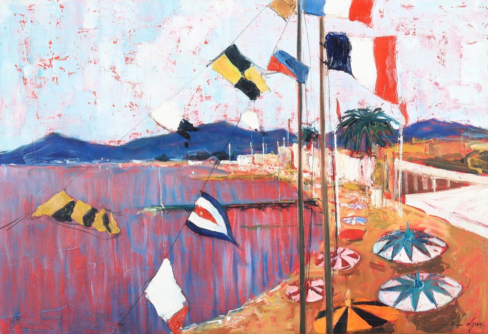 Bernard Lignon comparable auction result: bernard lignon french b 1928 jaun le paris oil on canvas 20 x 29in 51 x 74cm