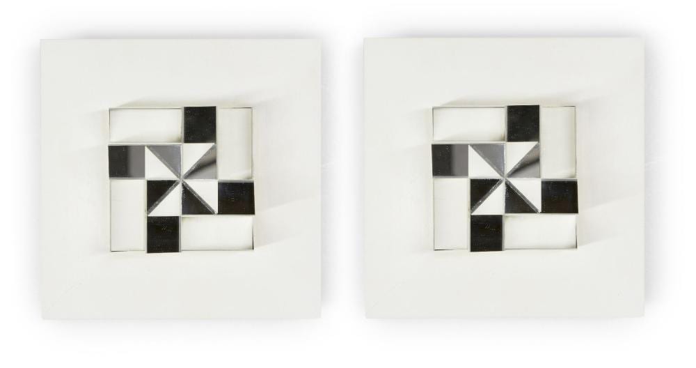 Mary Martin comparable auction result: mary martin british 1907 1969 rotation mm1 1968 two injection moulded polystyrene and mirro