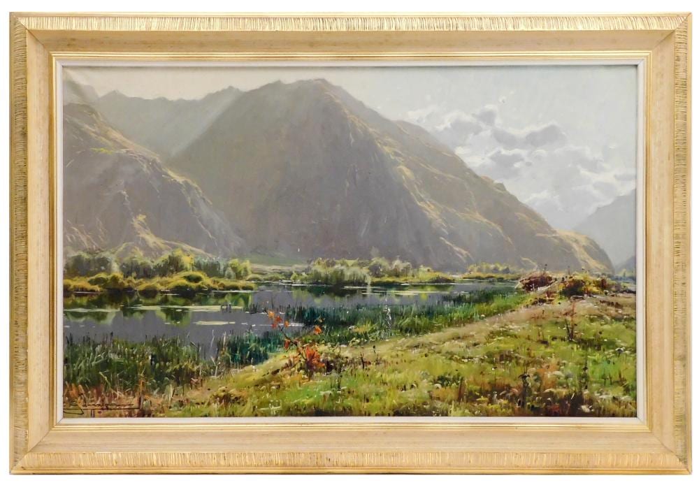 elias garralda la gingueta de aneo leo sobre lienzo 60 5x100 cm · Arce Subastas · 2021-03-02 Elias Garralda comparable auction result: elias garralda la gingueta de aneo leo sobre lienzo 60 5x100 cm