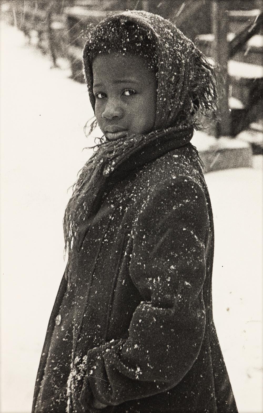 Marvin E. Newman comparable auction result: marvin e newman 1927 little girl in snow