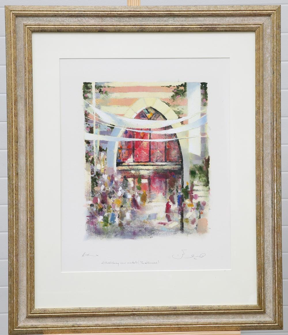 Andrew Hewkin comparable auction result: andrew hewkin british born 1949 establishing new markets the lebanon