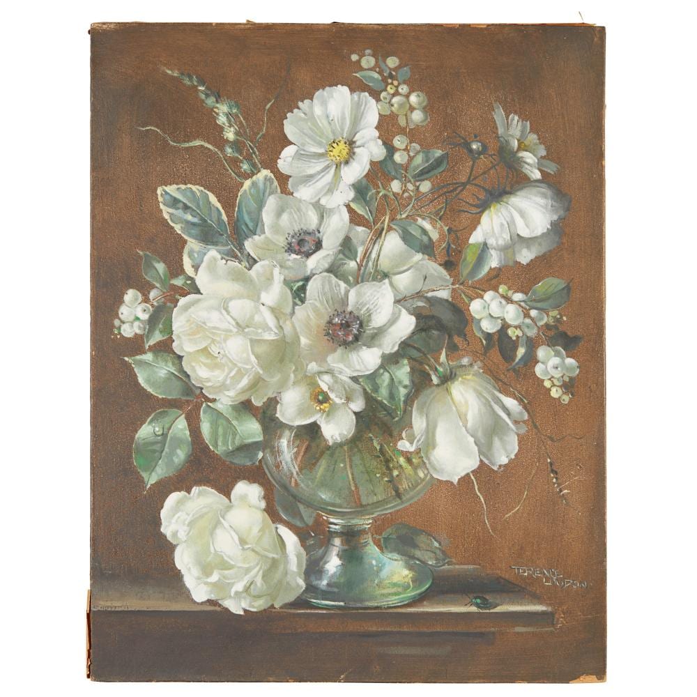 terence loudon british 1900 1949 still life with white anemones · Lyon & Turnbull · 2021-03-10 Terence Loudon comparable auction result: terence loudon british 1900 1949 still life with white anemones