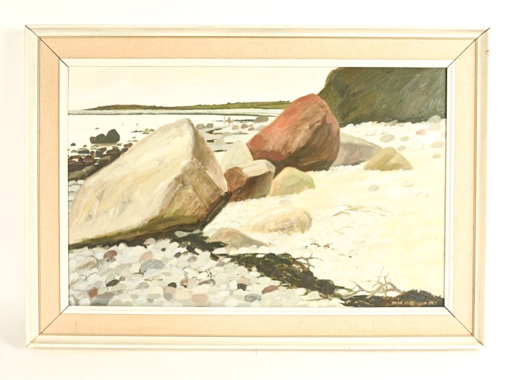 Derek Wilkinson comparable auction result: derek wilkinson 1929 2001 oil on masonite