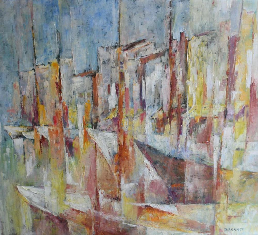 Dorance Velay comparable auction result: dorance velay french 1927 saint tropez