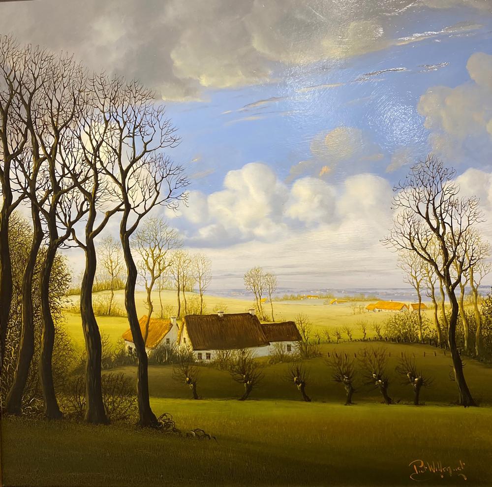 Piet Willequet comparable auction result: piet willequet n en 1950 paysage
