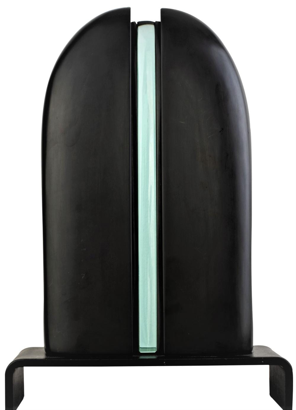Hugo Zapata (1945) Vigía, 2015 Ensamble en piedra lutita y cristal Medidas: 45 x 12 x 29 cm Ed. 6/10 comparable sale