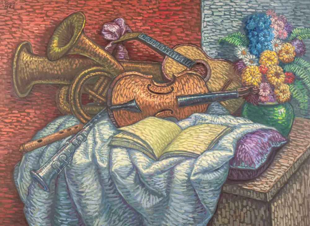 Luis Alberto Acuña comparable auction result: luis alberto acu a 1904 1994 s t 1968 leo sobre madera medidas 90 x 120 cm