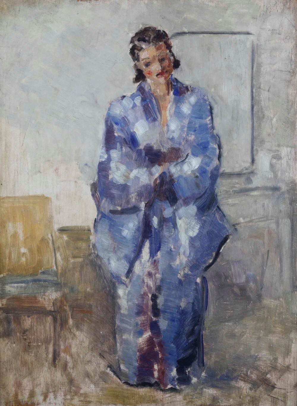 Orlando Grosso comparable auction result: orlando grosso 1882 1968 ritratto femminile