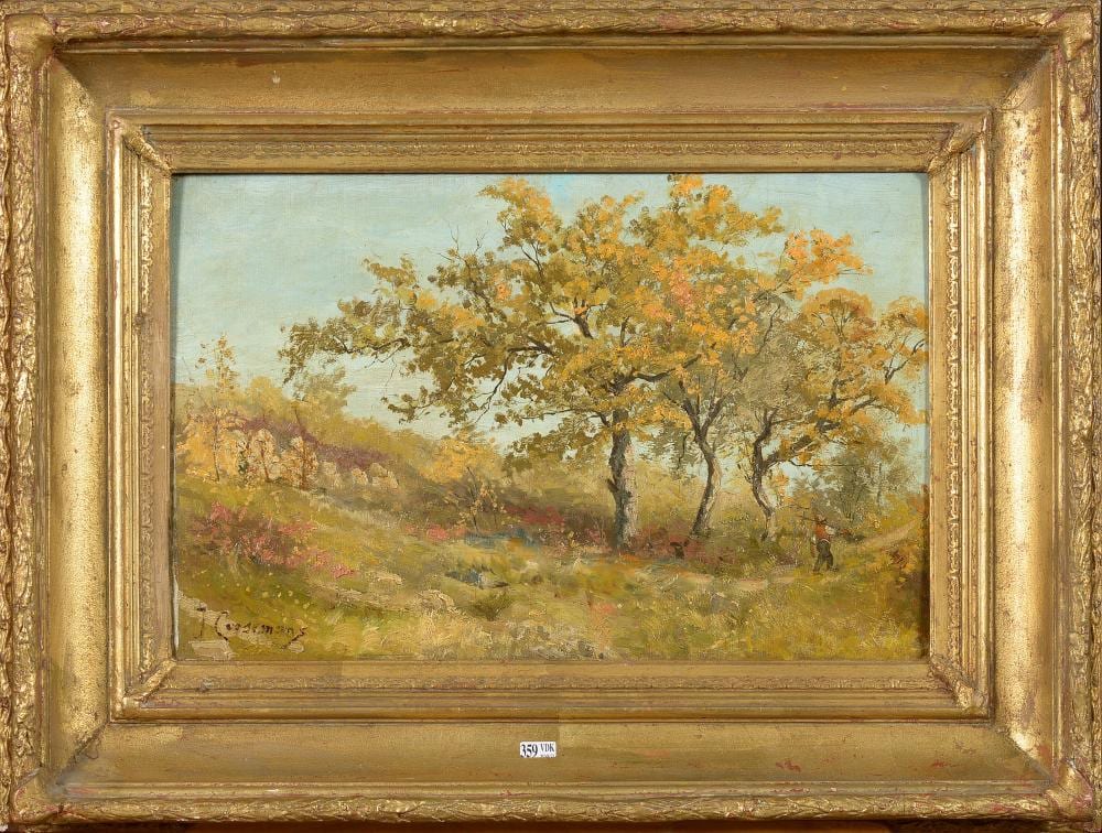 Joseph-Théodore Coosemans comparable auction result: tableaux