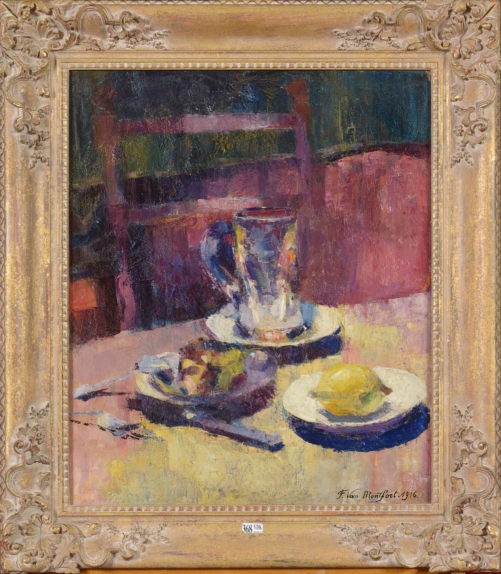 Franz van Montfort comparable auction result: tableaux