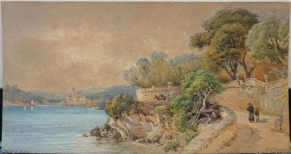 nathaniel everett green english 1823 1899 port st jean watercolor on paper unframed 11 x 20 3 4 inches · Weschler's · 2021-03-02 Nathaniel Everett Green comparable auction result: nathaniel everett green english 1823 1899 port st jean watercolor on paper unframed 11 x 20 3 4 inches