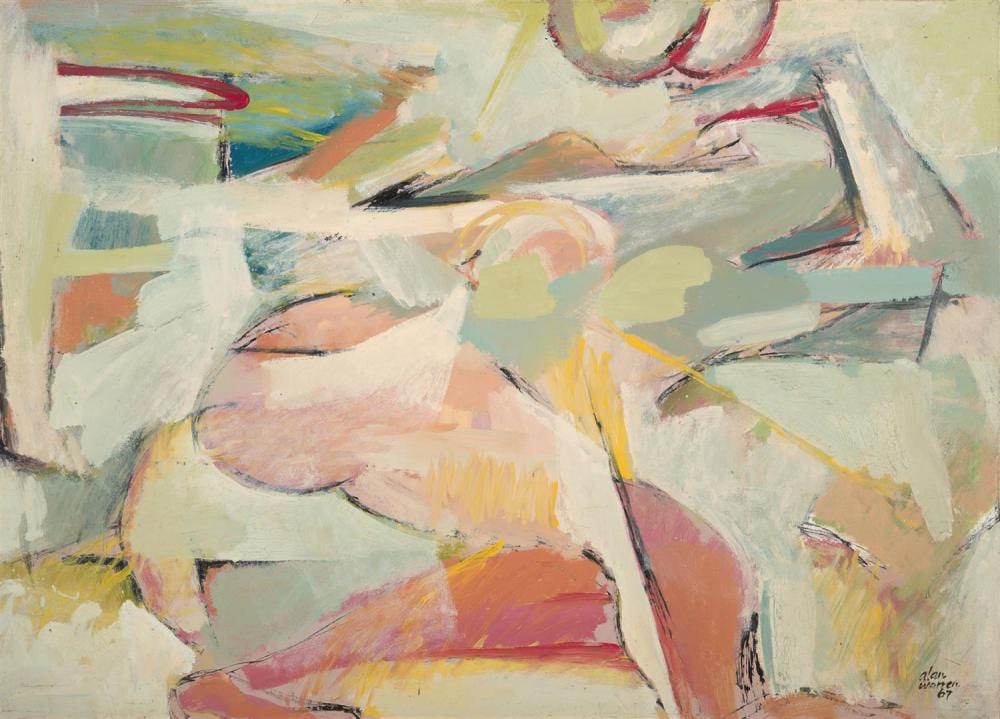 alan warren 1919 1991 reclining figure 1967 oil on masonite · Leonard Joel · 2021-03-16 Alan Warren comparable auction result: alan warren 1919 1991 reclining figure 1967 oil on masonite