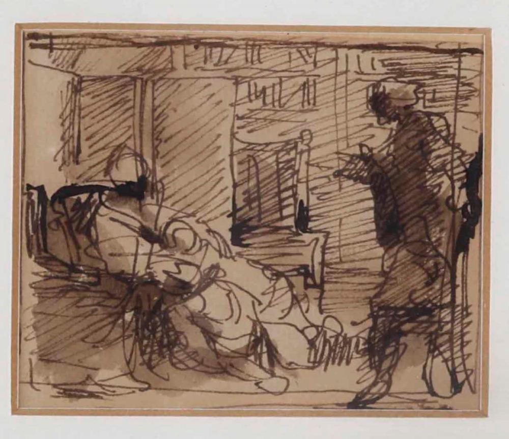 Fortunato Duranti comparable auction result: fortunato duranti 1787 1863 due figure in un interno