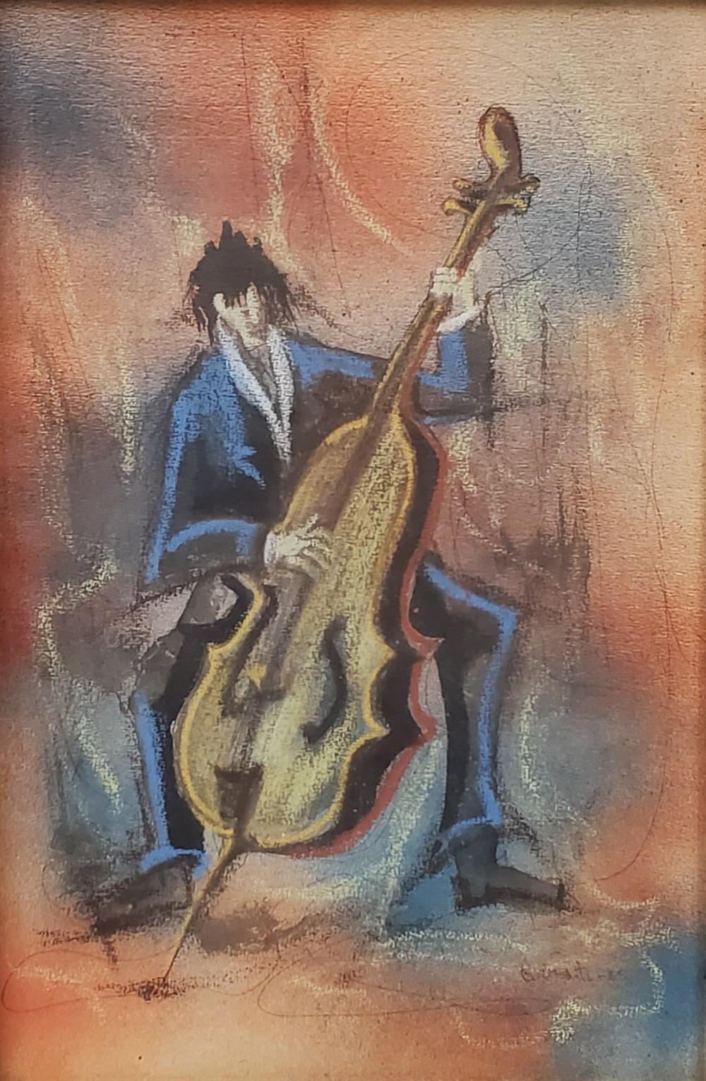 ephraim lifshitz 1909 2004 pastel on paper · EJ'S Auction & Appraisal · 2021-03-06 Ephraim Lifshitz comparable auction result: ephraim lifshitz 1909 2004 pastel on paper