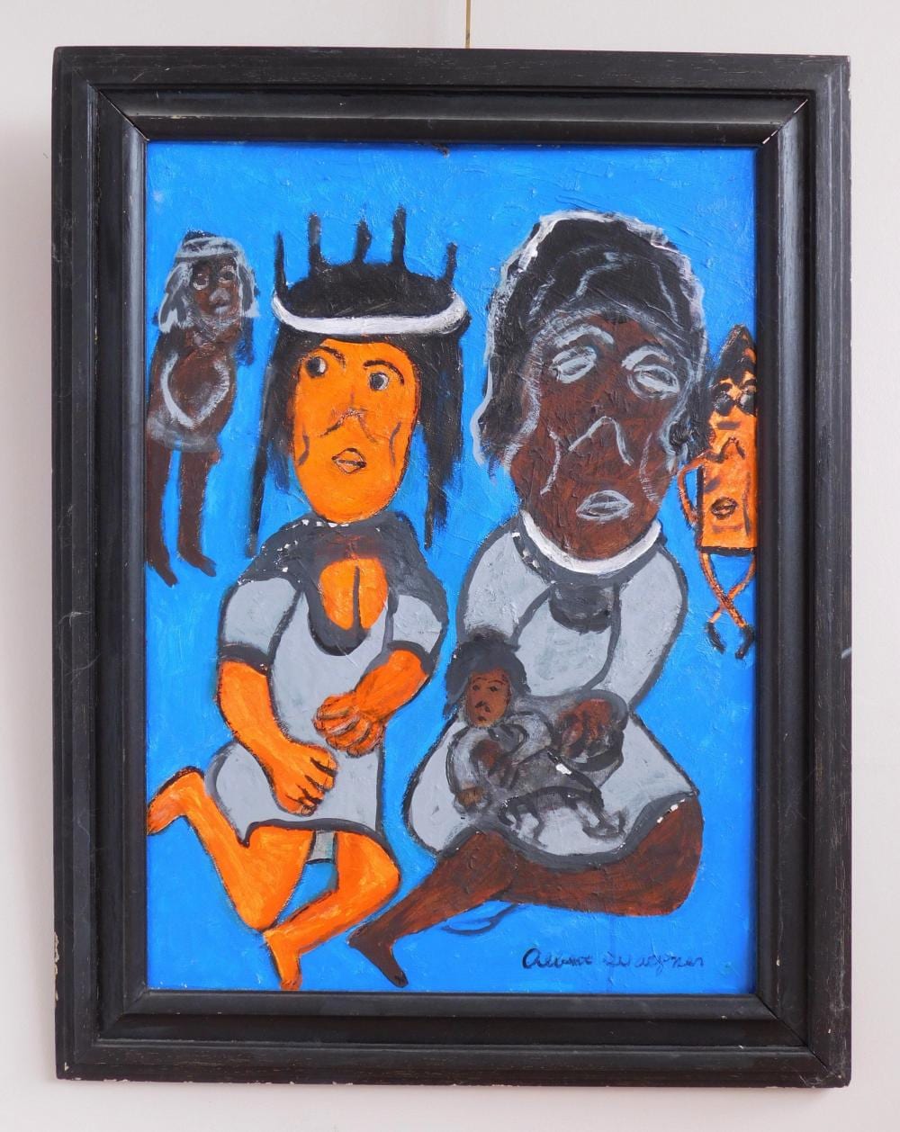 Albert Wagner comparable auction result: albert wagner mixed media
