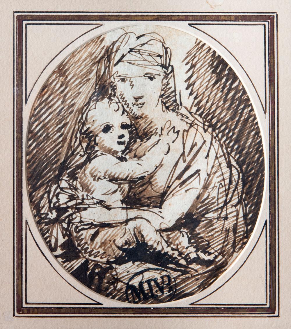 Mathieu Ignace van Bree comparable auction result: mathieu ignace van bree 1773 1839 mother and child