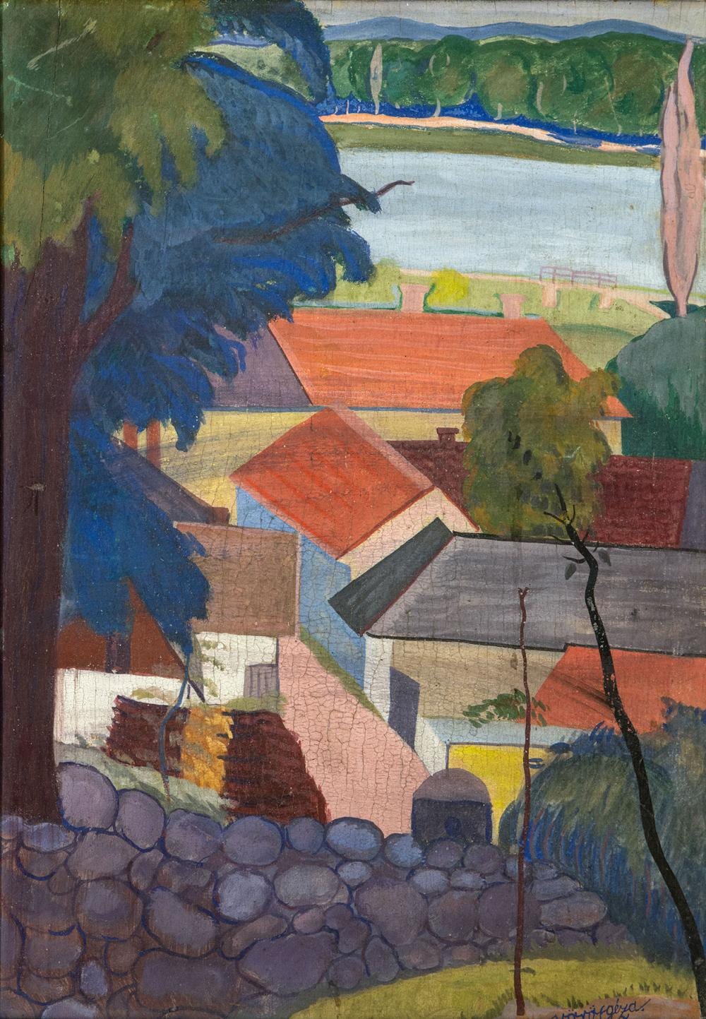g za v r s hungarian 1897 1957 landscape · Hammersite · 2021-03-15 Géza Vörös comparable auction result: g za v r s hungarian 1897 1957 landscape