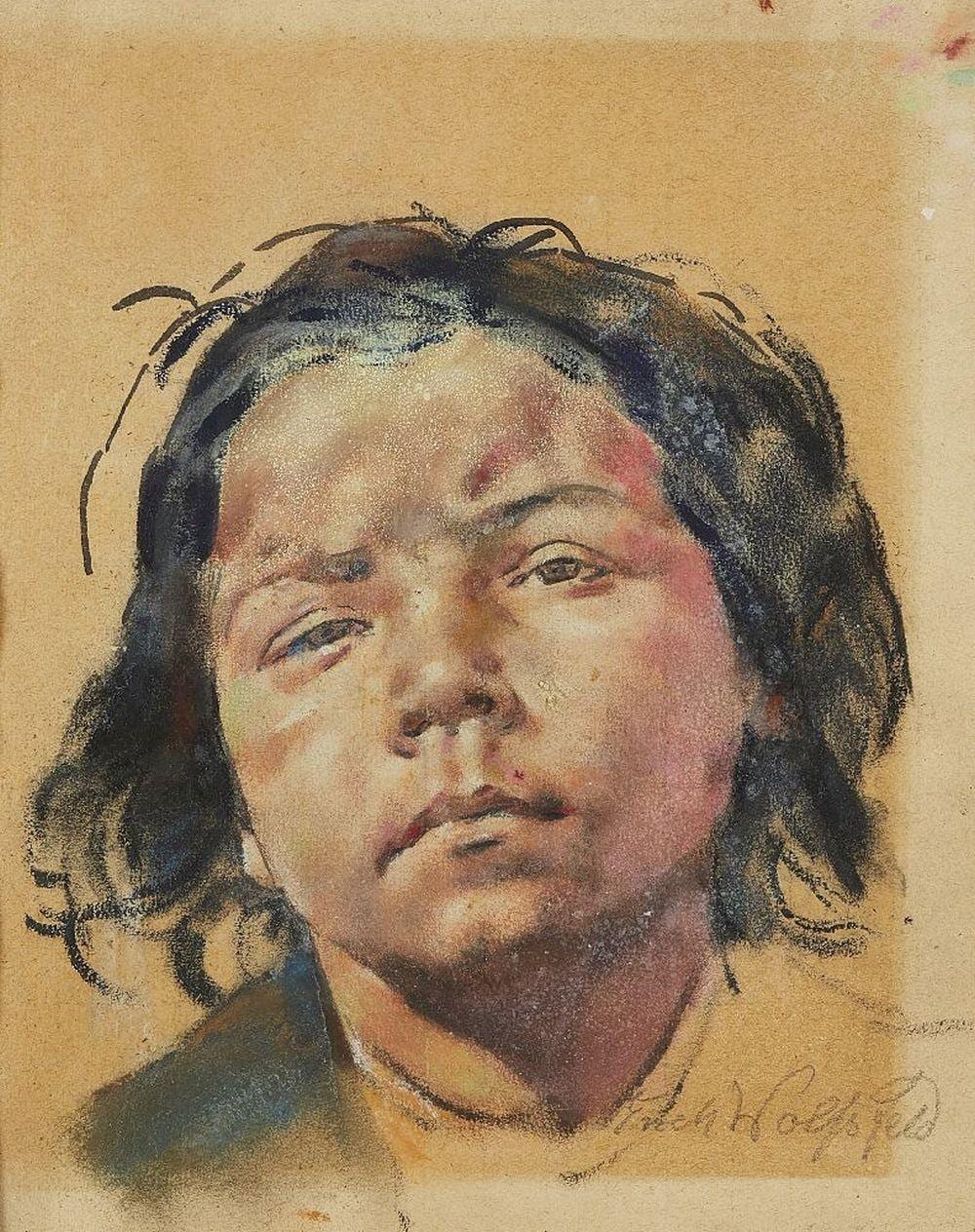 erich wolfsfeld polish british 1884 1956 portrait of a girl black and coloured chalk on · Roseberys · 2021-03-24 Erich Wolfsfeld comparable auction result: erich wolfsfeld polish british 1884 1956 portrait of a girl black and coloured chalk on