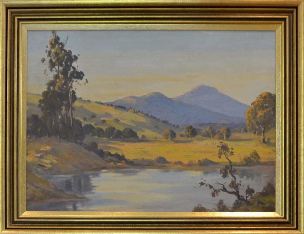 norman cathcart landscape oil on canvas on board 40 x 55cm frame size 51 5 x 66cm leonard joel delivery size medium · Leonard Joel · 2021-03-04 Norman Cathcart comparable auction result: norman cathcart landscape oil on canvas on board 40 x 55cm frame size 51 5 x 66cm leonard joel delivery size medium